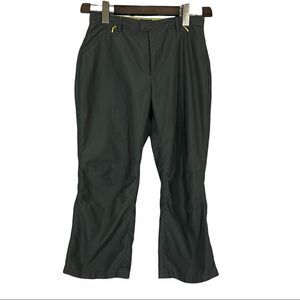 Dex Grey with Yellow Detail Y2K Crop Pant Size 9